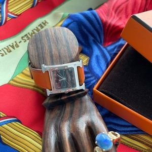 Hermès Heure H watch Black Dial